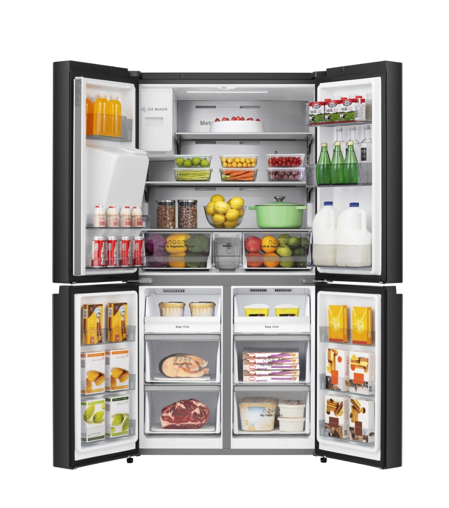 Hisense RQ760N4AFE Multi Door SidebySide mit Wassertank schwarz