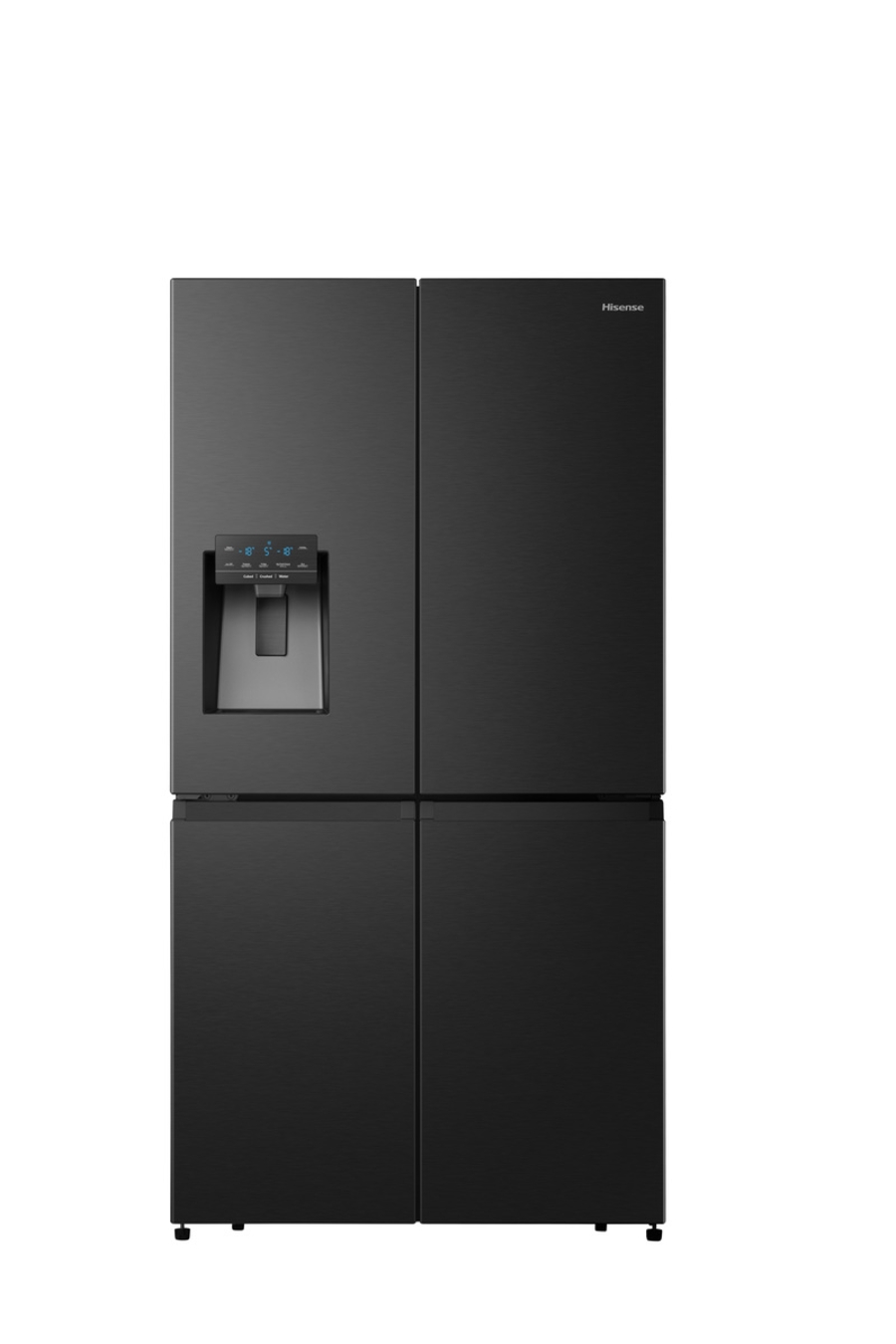 Hisense RQ760N4AFE Multi Door SidebySide mit Wassertank schwarz