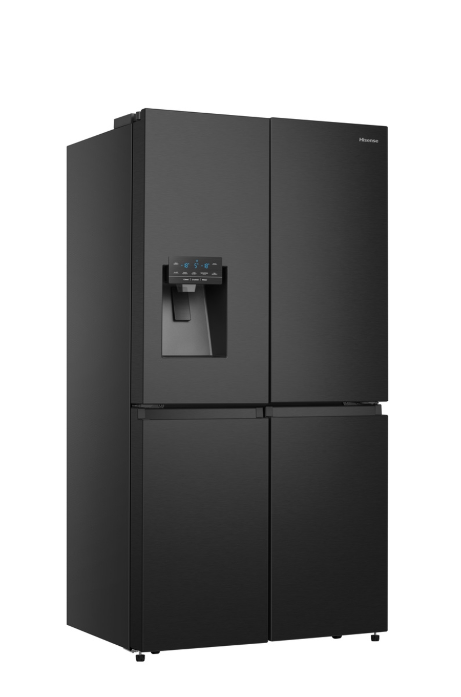 Hisense RQ760N4AFE Multi Door SidebySide mit Wassertank schwarz