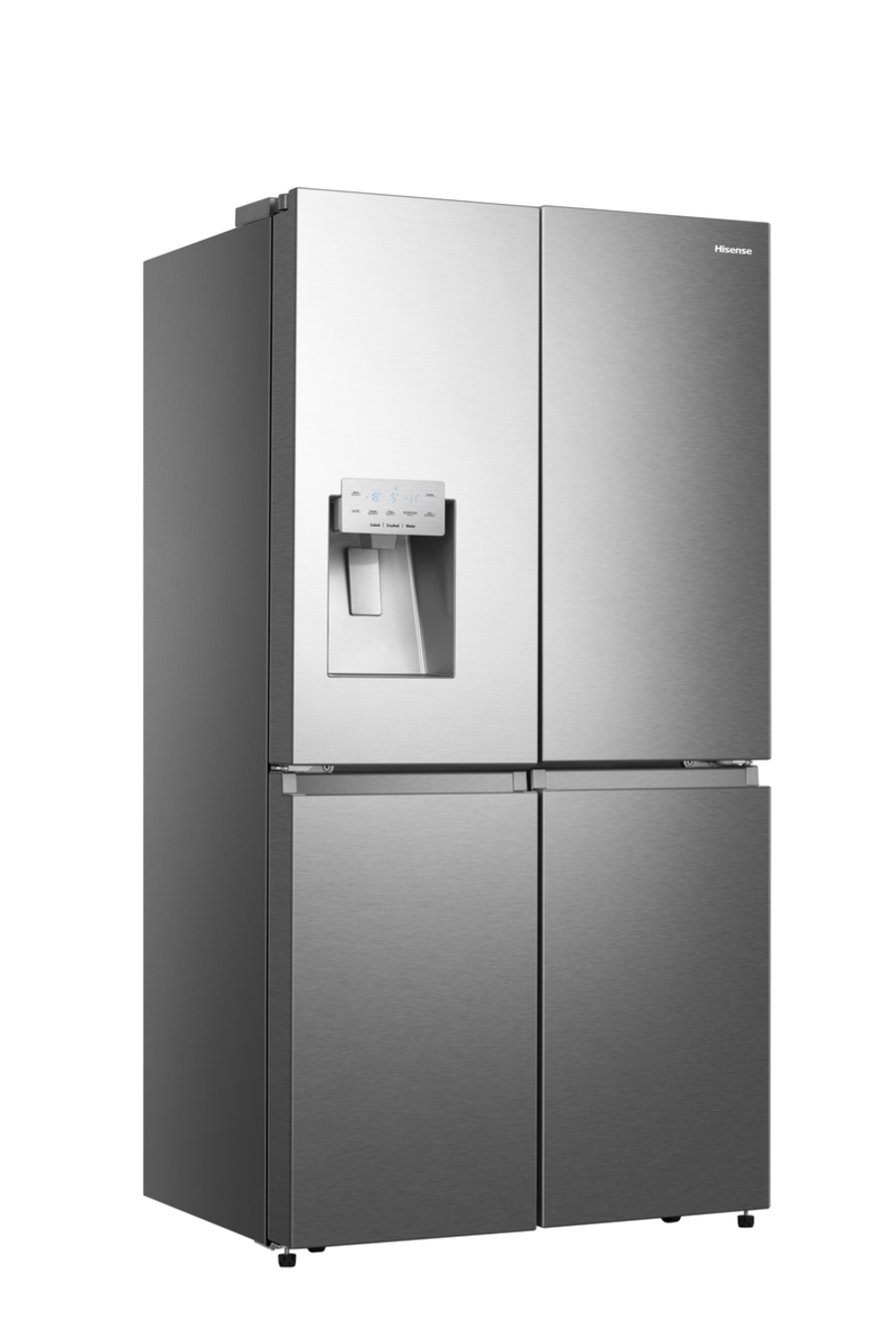Hisense RQ760N4AIE Multi Door Side by Side mit Wassertank Edelstahl
