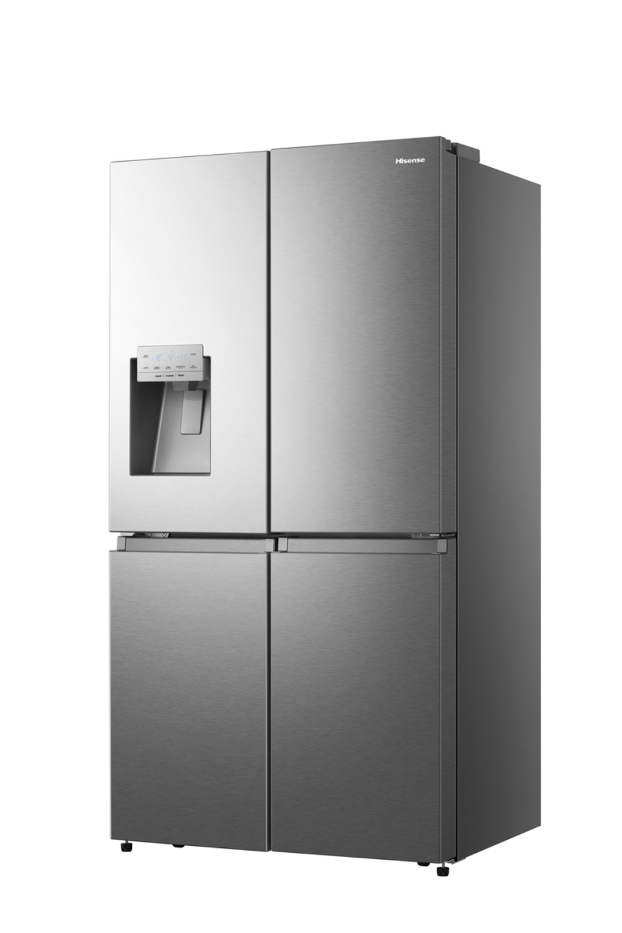 Hisense RQ760N4AIE Multi Door Side by Side mit Wassertank Edelstahl