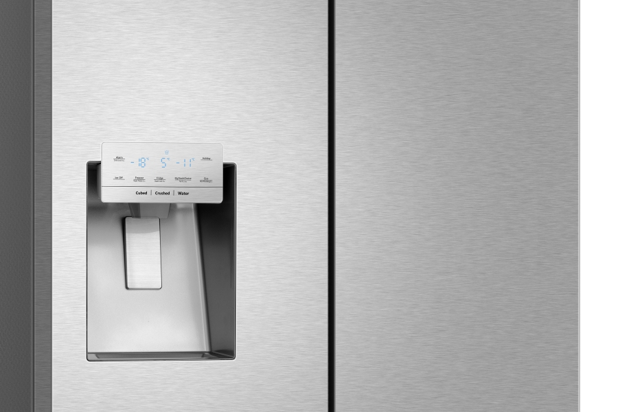 Hisense RQ760N4AIE Multi Door Side by Side mit Wassertank Edelstahl