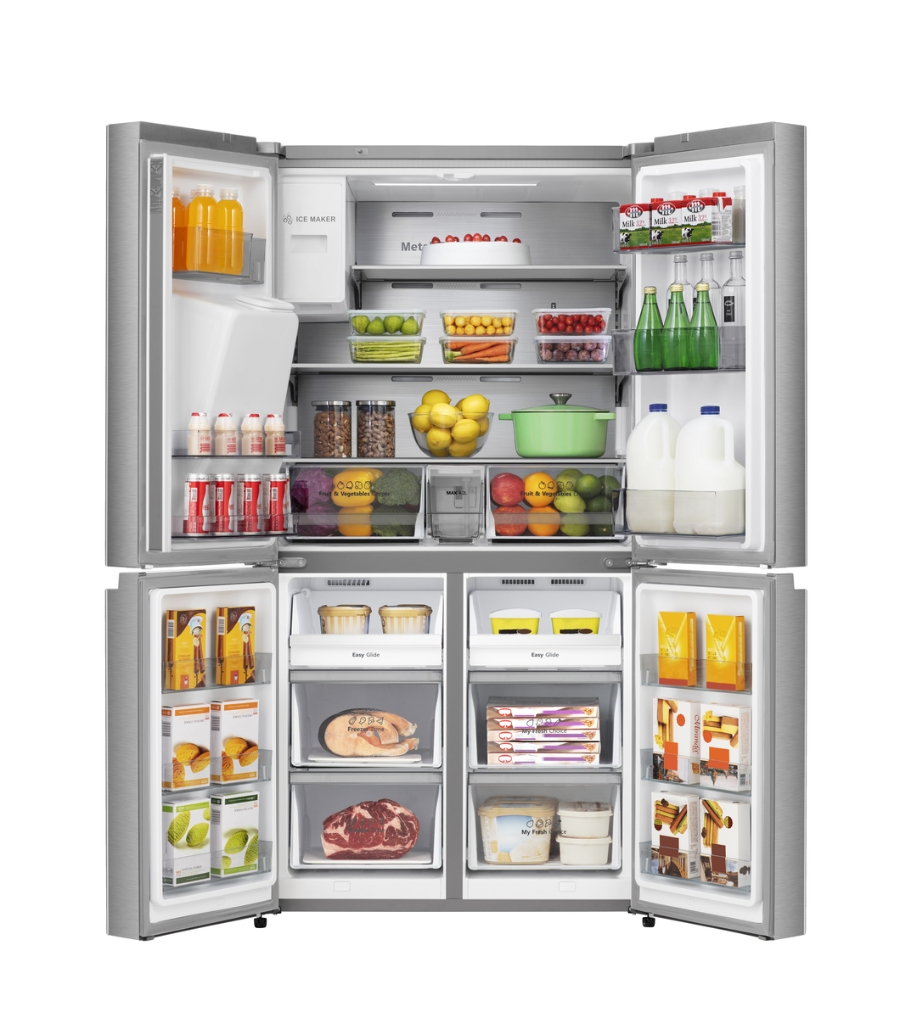 Hisense RQ760N4AIE Multi Door Side by Side mit Wassertank Edelstahl