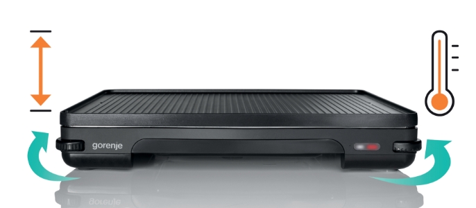 Gorenje TG2000LCB Tischgrill 2000 Watt 