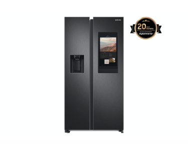 Samsung RS6HA8891B1 Side by Side Family Hub Schwarz Festwasseranschluss