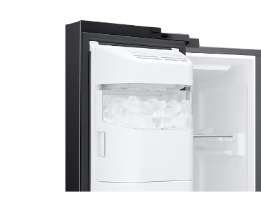 Samsung RS6HA8891B1 Side by Side Family Hub Schwarz Festwasseranschluss