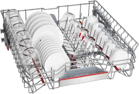 Bosch SMV6ZCX42E Einbau Geschirrspüler vollintegriert 60 cm Restzeitprojektion (TimeLight),Home Connect