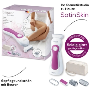 Beurer HL 36 Damenrasierer  Wet & Dry  Weiss-Pink