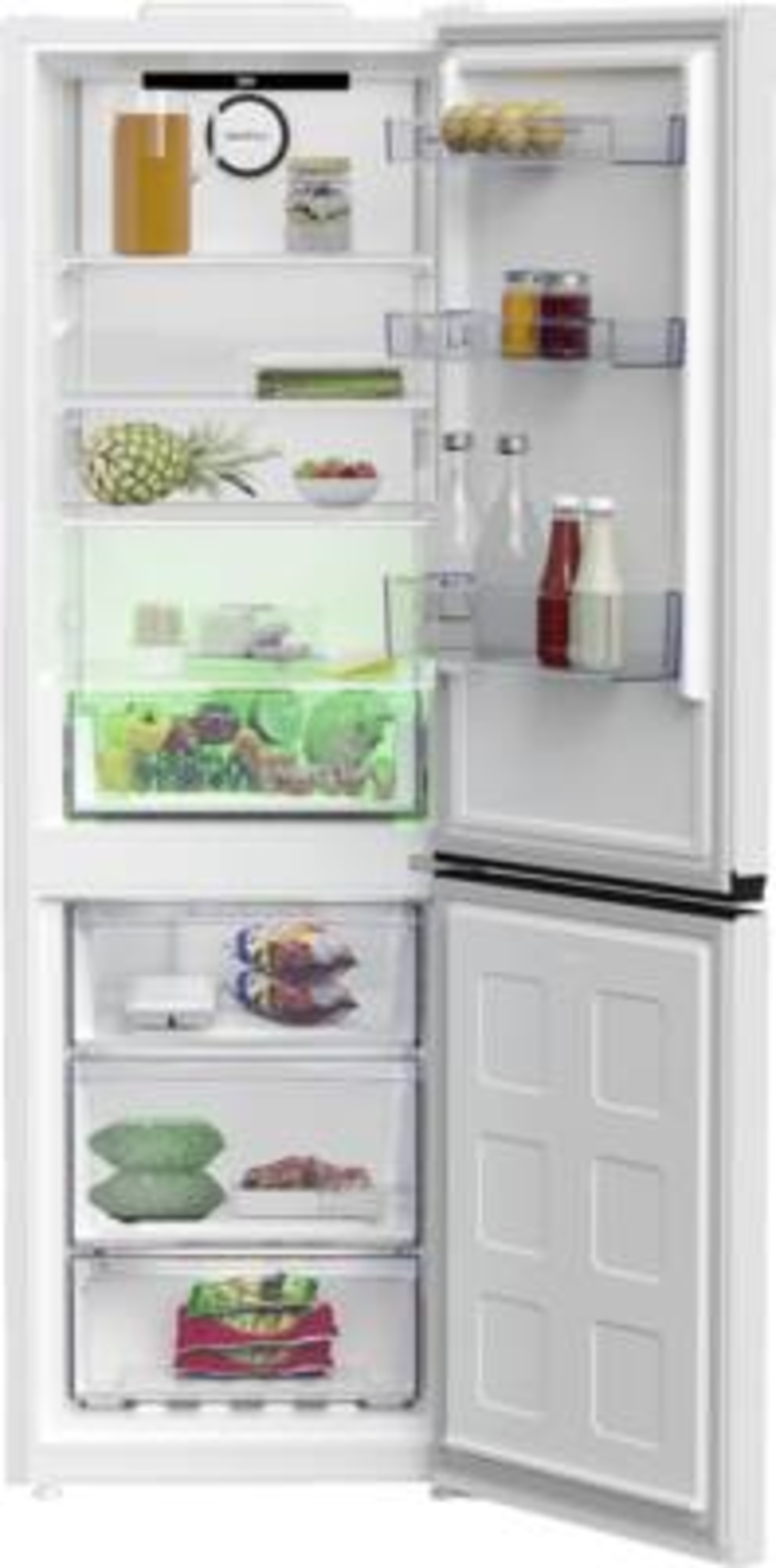 Beko B3RCNA364HW Kühl-/Gefrierkombination Stand (BxHxT) :595x1865x663mm 