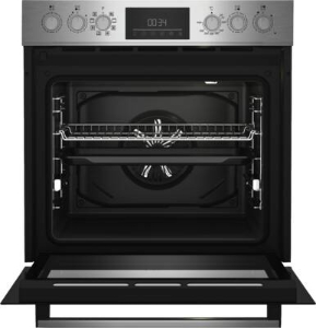 Beko BBUM12328X Multifunktionsherdset Edelstahl-Schwarz EEK: A