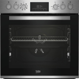 Beko BBUM12328X Multifunktionsherdset Edelstahl-Schwarz EEK: A