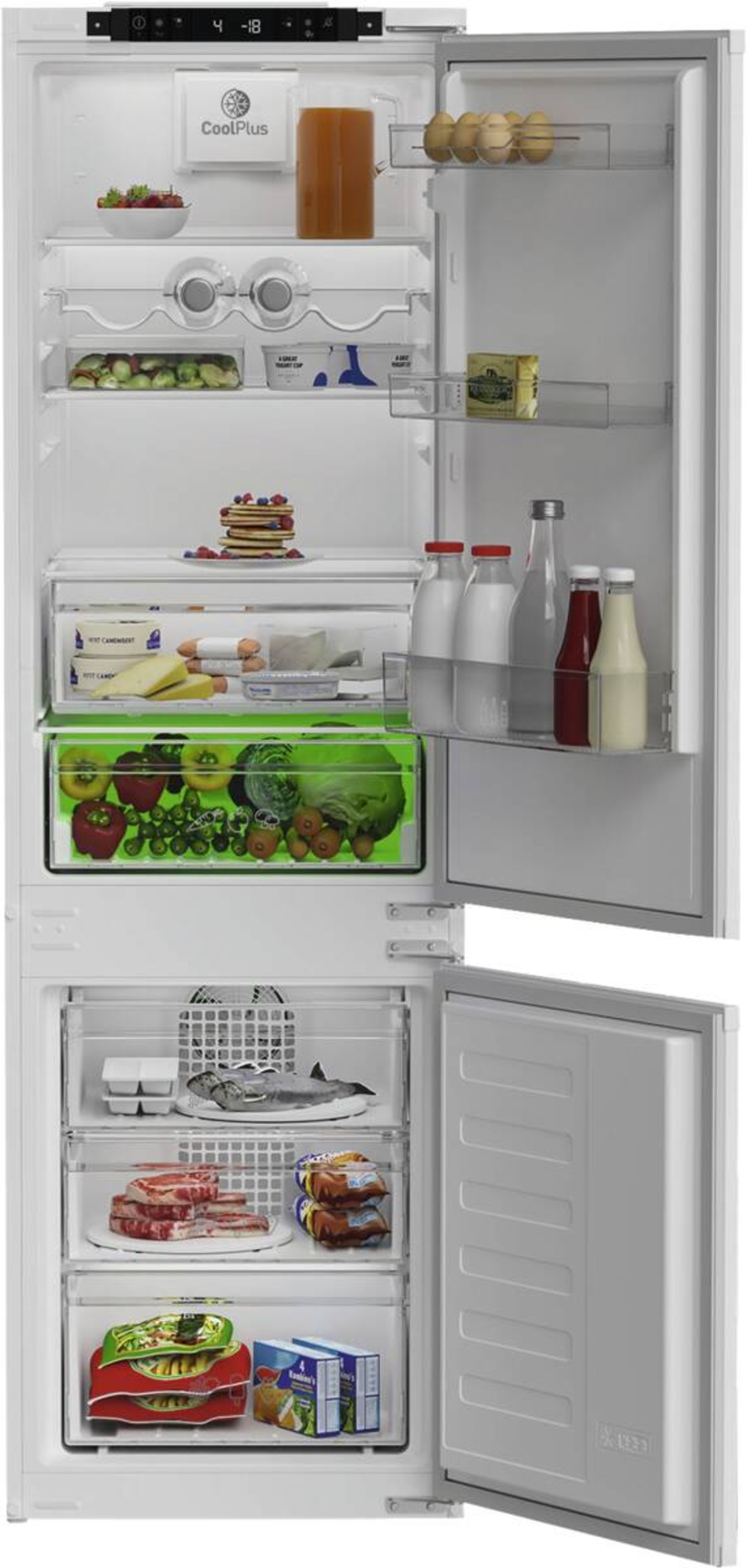 Elektrabregenz KFIBN 33500 Kühl-/Gefrierkombinationen (Einbau) 178cm, EEK: E