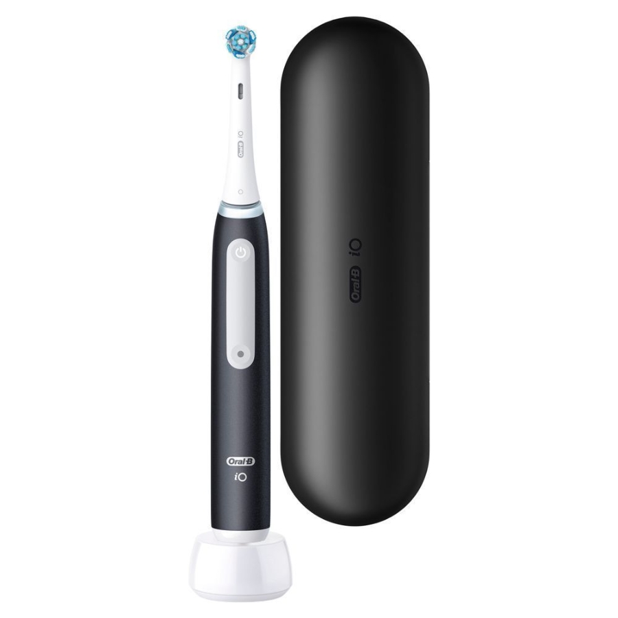 Oral-B iO Series 3 Elektrische Zahnbürste + Reiseetui Matt Black 