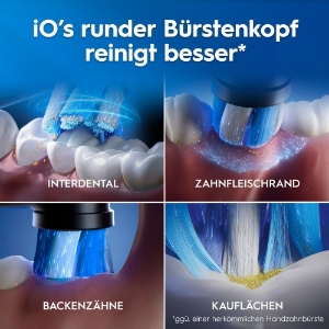 Oral-B iO Series 3 Elektrische Zahnbürste, Ice Blue  