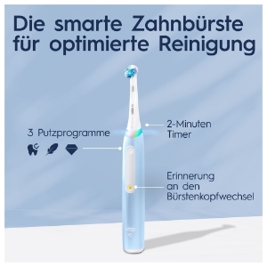 Oral-B iO Series 3 Elektrische Zahnbürste Ice Blue 
