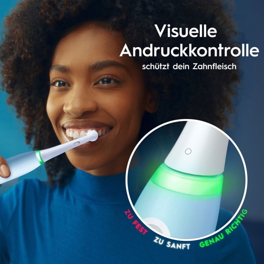 Oral-B iO Series 3 Elektrische Zahnbürste, Ice Blue  