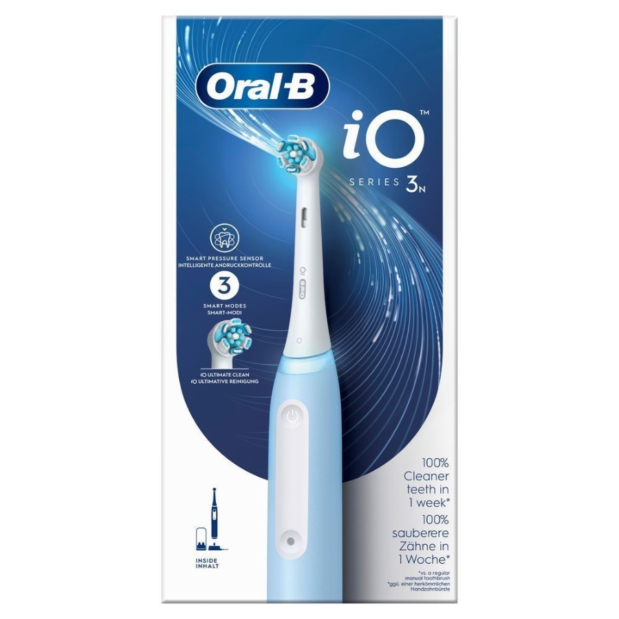 Oral-B iO Series 3 Elektrische Zahnbürste Ice Blue 