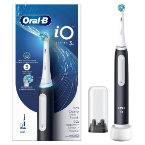 Oral-B iO Series 3 Elektrische Zahnbürste, Matt Black 