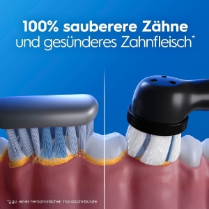 Oral-B iO Series 3 Elektrische Zahnbürste, Matt Black 