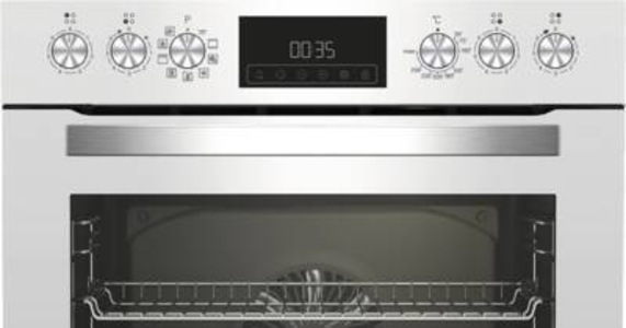 Elektrabregenz HE 64090 WR Multifunktionsherdset weiß EEK: A+
