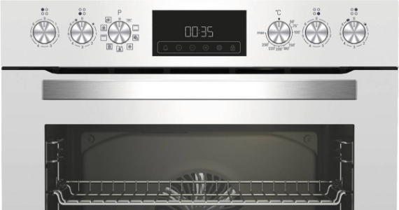 Elektrabregenz HE 64090 WR Multifunktionsherdset weiß EEK: A+