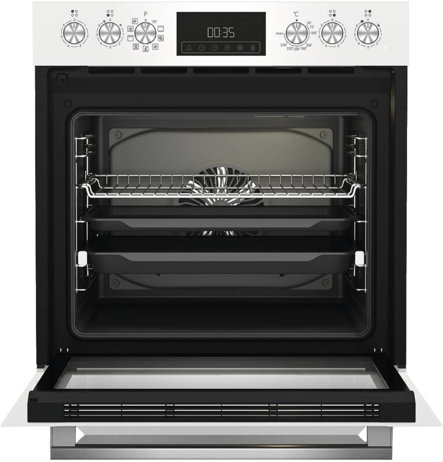 Elektrabregenz HE 64090 WR Multifunktionsherdset weiß EEK: A+