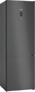 Siemens KG49NXXCF Freistehende Kühl-Gefrier-Kombi Edelstahl-Schwarz 