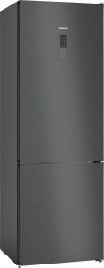 Siemens KG49NXXCF Freistehende Kühl-Gefrier-Kombi Edelstahl-Schwarz 