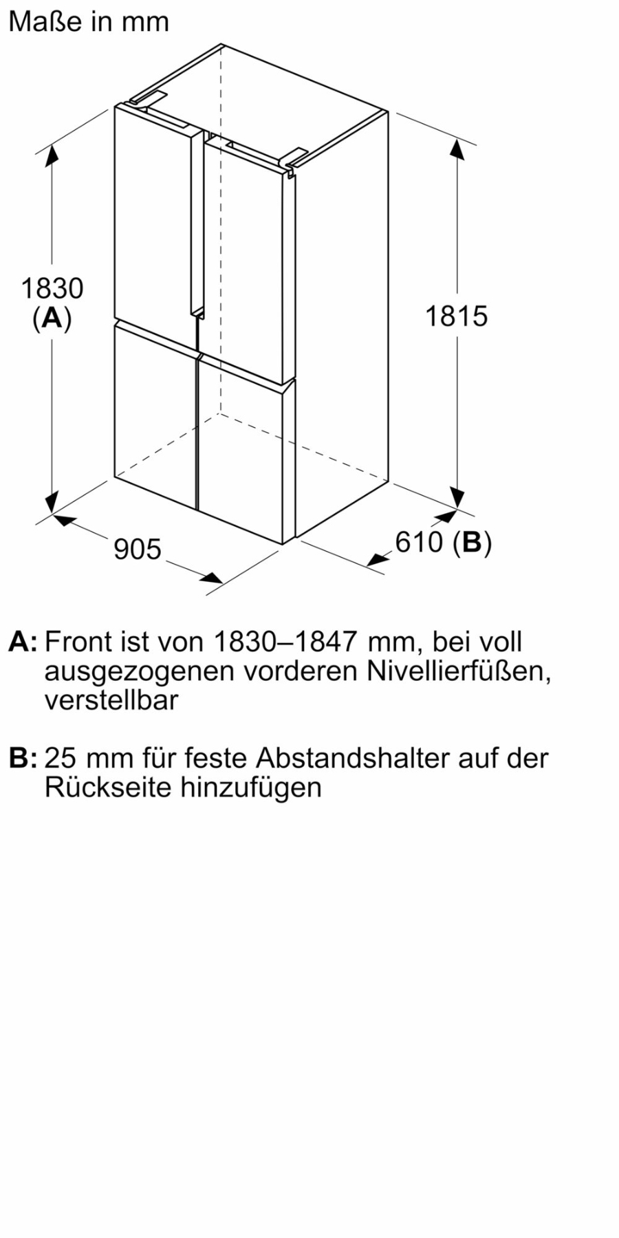 Siemens KF96NVPEA Multidoor/Frenchdoor Inox-antiFingerprint