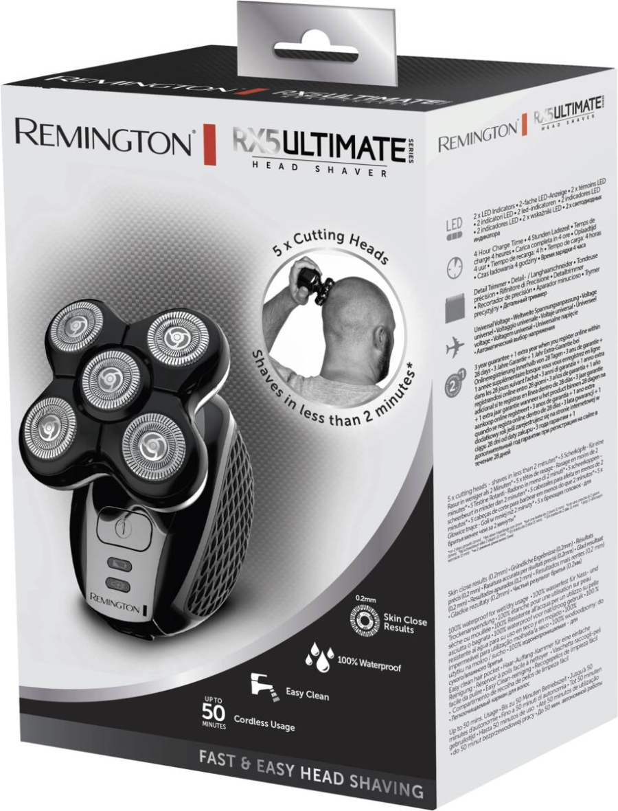 Remington XR1500 Ultimate Series RX5 Glatzen-Rasierer 