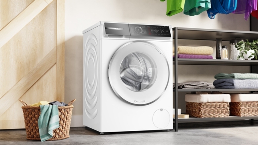 Bosch EXCLUSIV WGB256090 Waschmaschine Stand 10kg, 1600U/min weiß