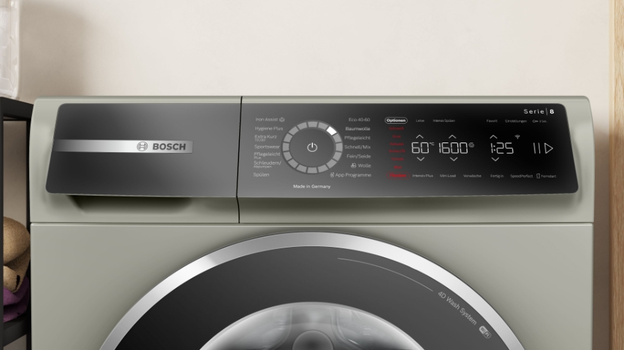Bosch WGB2560X0 Waschmaschine Stand 10kg, 1600U/min Silber-Inox 