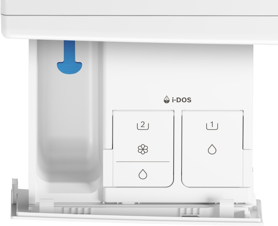 Bosch WGB256A40 Waschmaschine Stand 10kg, 1600U/min weiß i-DOS,i-DOS mit Waschmittelscan