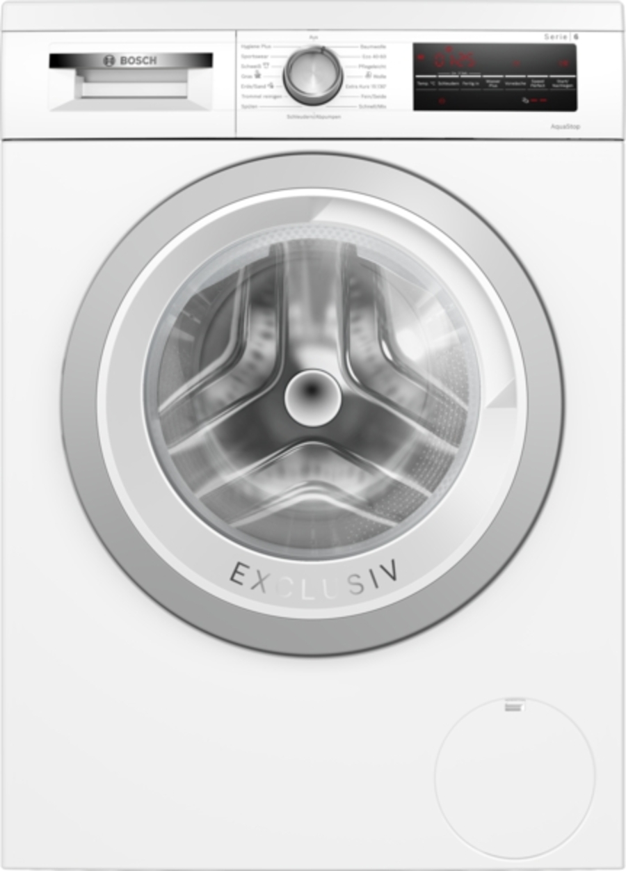 Bosch EXCLUSIV WUU28T98WM Waschmaschine Stand 8kg, 1400U/min unterbaufähig weiß