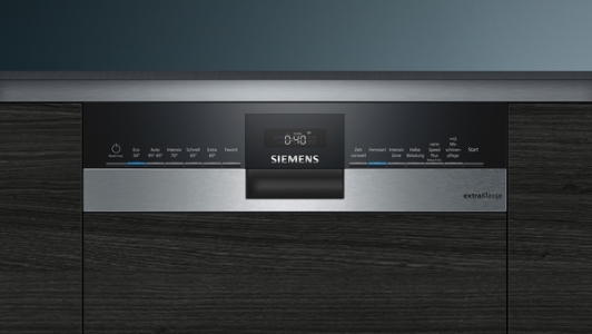 Siemens SR53ES00LD  Geschirrspüler Teilintegriert 45cm Edelstahl