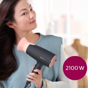 Philips BHD350/10 Series 3000 Haartrockner mit  ThermoProtect Aufsatz - 2100W, Ionisierungsfunktion
