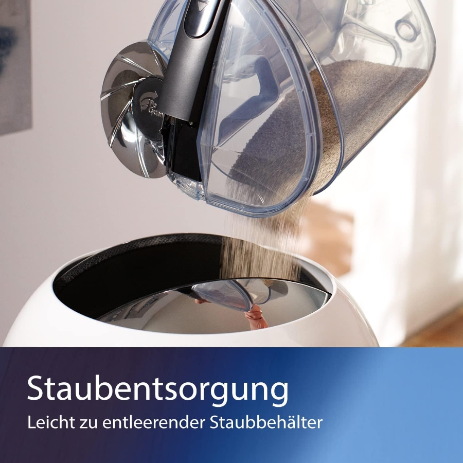 Philips FC9557/09 Beutelloser Staubsauger 5000 Series 900-W-Motor, PowerCyclone 7 Technologie