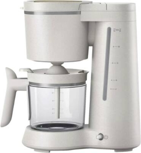 Philips HD5120/00 Filterkaffeemaschine Eco Conscious Edition  1.2-Liter-Glaskanne, bis zu 15 Tassen, Seiden-Weiss