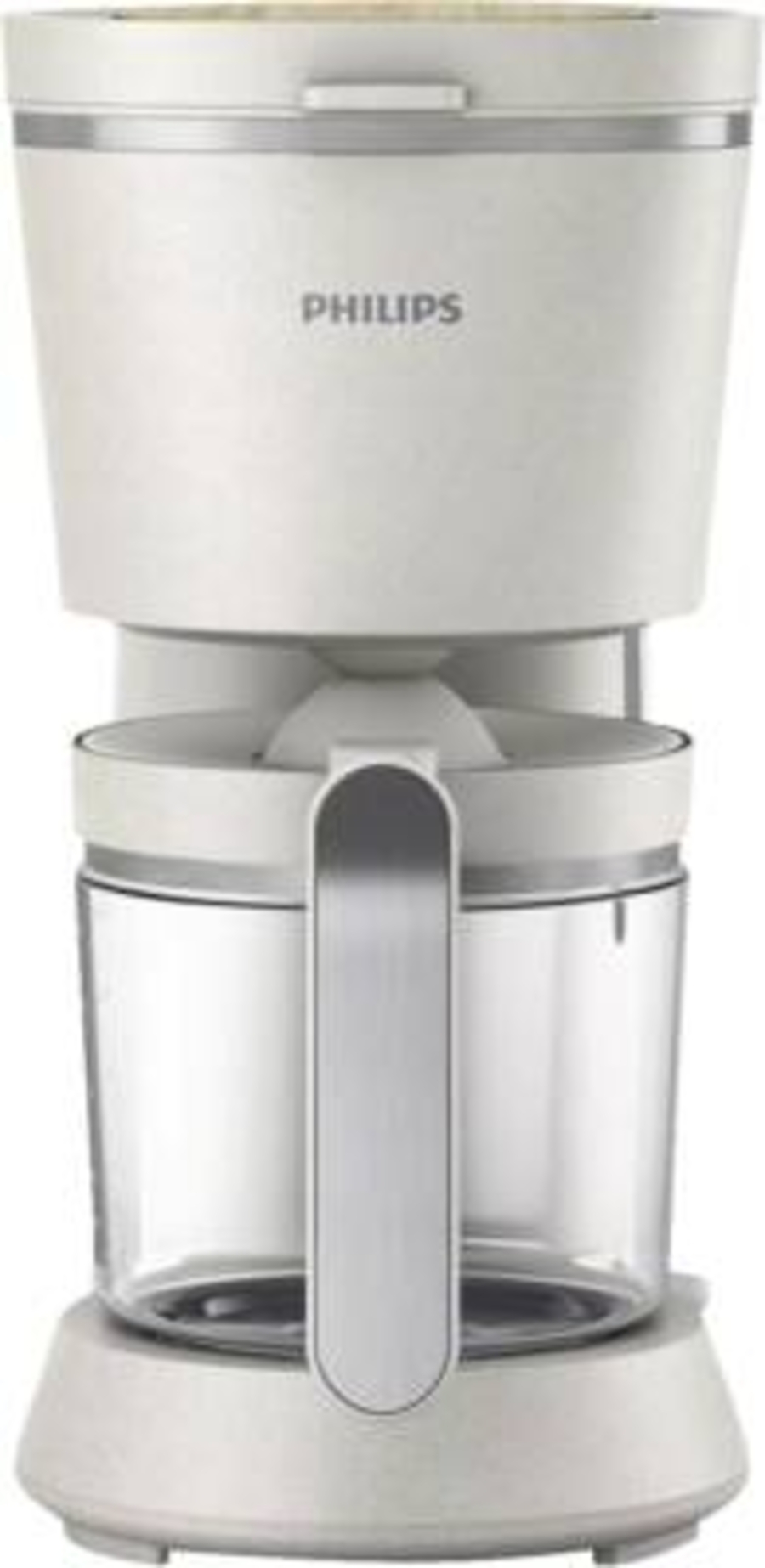 Philips HD5120/00 Filterkaffeemaschine Eco Conscious Edition  1.2-Liter-Glaskanne, bis zu 15 Tassen, Seiden-Weiss
