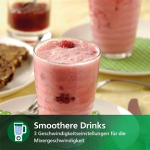 Philips HR2228/90 Standmixer  800-W- , 2L Glasbehälter, ProBlend Crush-Technologie