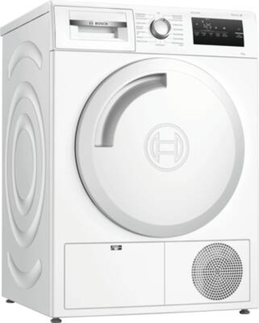Bosch WTH83V93 Wärmepumpentrockner Stand 8kg weiß