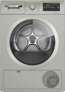 Bosch WTH85VX3 Wärmepumpentrockner Stand 8kg A++ Silber-inox