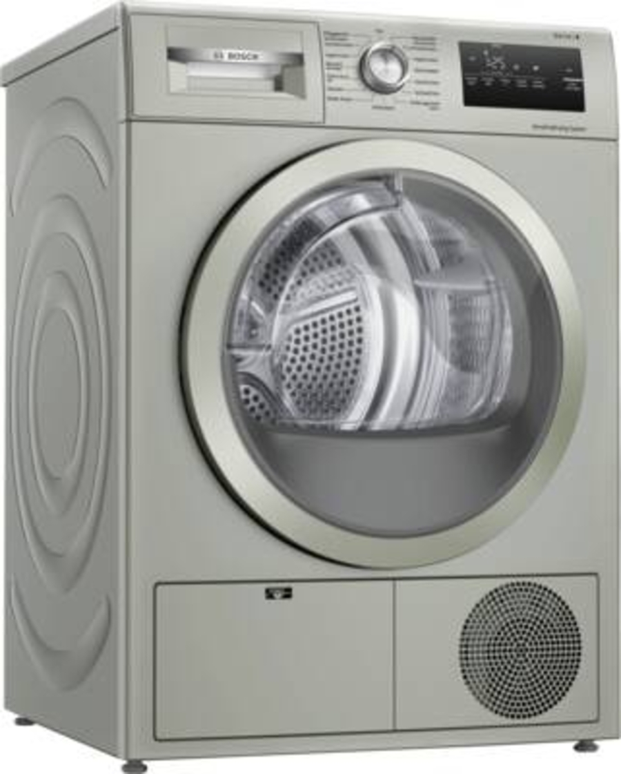 Bosch WTH85VX3 Wärmepumpentrockner Stand 8kg A++ Silber-inox