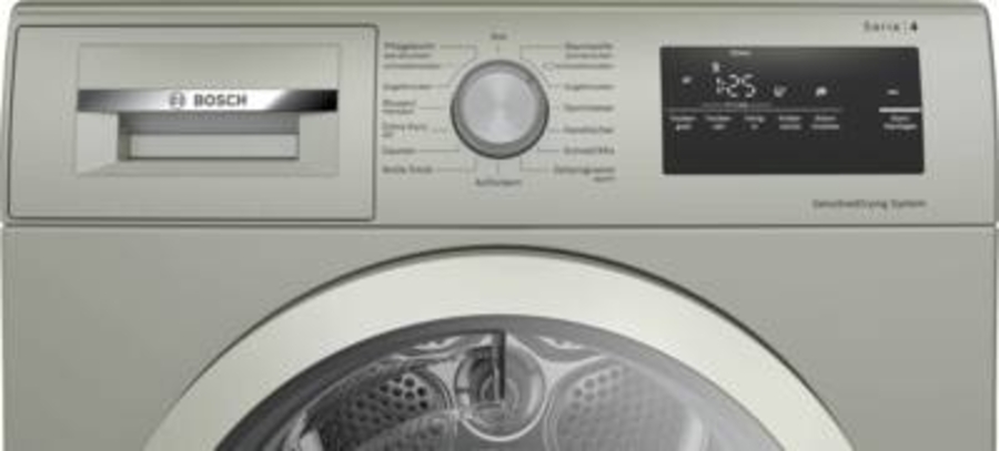 Bosch WTH85VX3 Wärmepumpentrockner Stand 8kg A++ Silber-inox