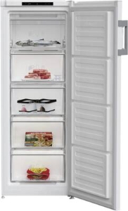 Elektrabregenz FSN 7990 Gefrierschrank Stand NoFrost Nutzinhalt 177 Liter, NoFrost, 39 dBA, Weiß, Höhe: 147,5