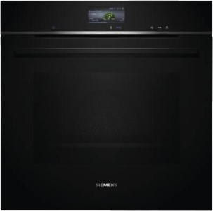 Siemens HS736G1B2 iQ700 Einbau Dampfbackofen  60 x 60 cm, Schwarz, Edelstahl