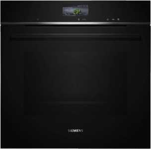 Siemens HS736G1B2 iQ700 Einbau Dampfbackofen  60 x 60 cm, Schwarz, Edelstahl