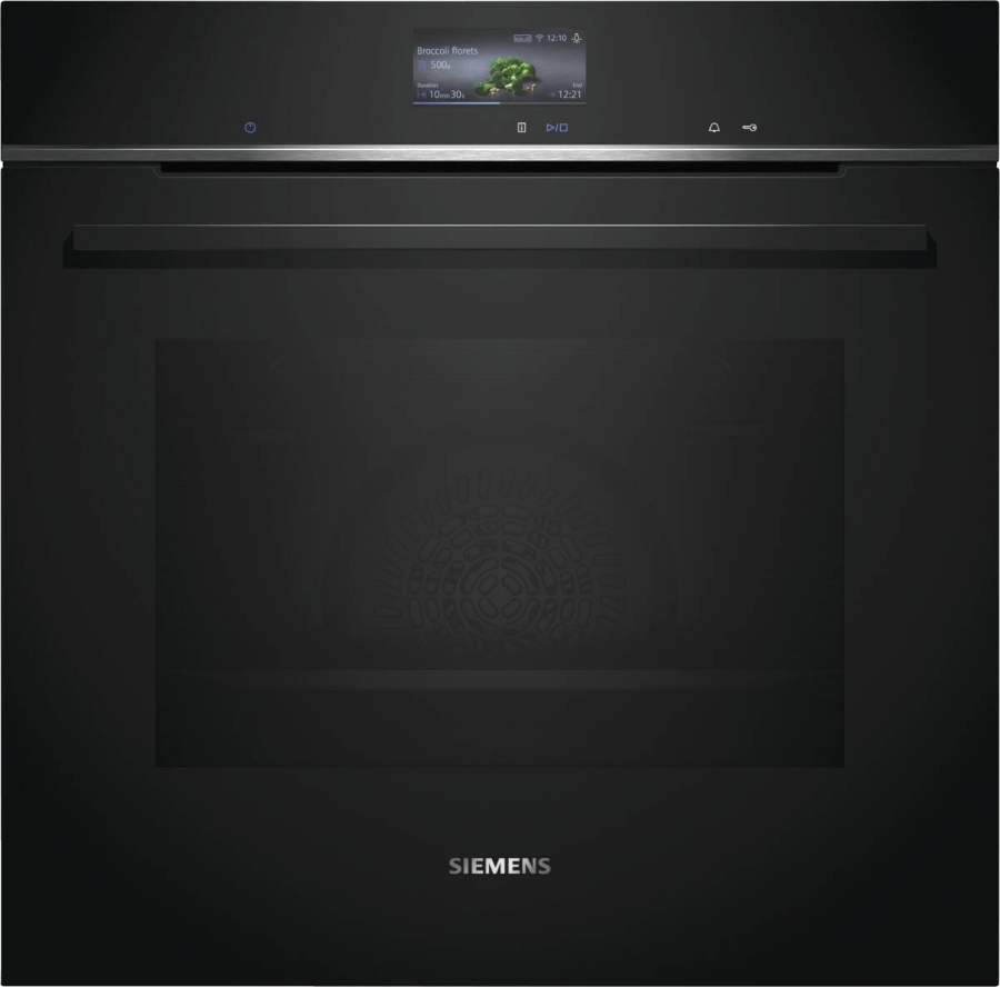 Siemens HB776G3B1 iQ700, Einbau-Backofen, 60 x 60 cm Schwarz, Edelstahl