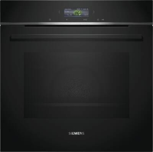 Siemens HB734G1B2 iQ700 Extraklasse Einbaubackofen mit  Sprachsteuerung, Schwarz