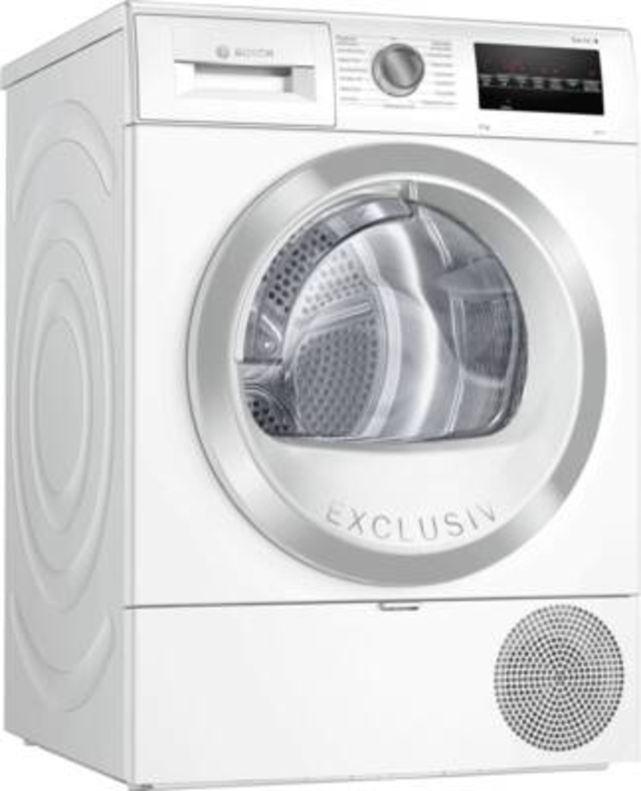 Bosch WTR87490 Wärmepumpentrockner 8 kg Weiss A+++ 
